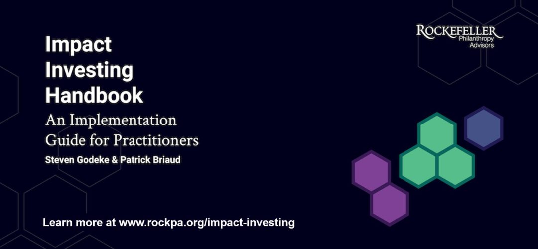 Rockefeller philanthropy advisors impact investing organizations flipit indicator forex yang